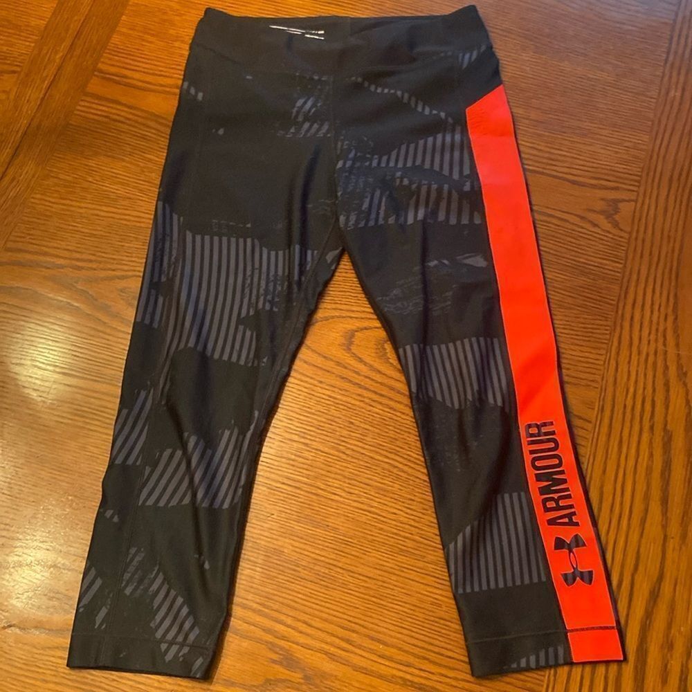 Under Armour size, small heat, gear, leggings, above ankle